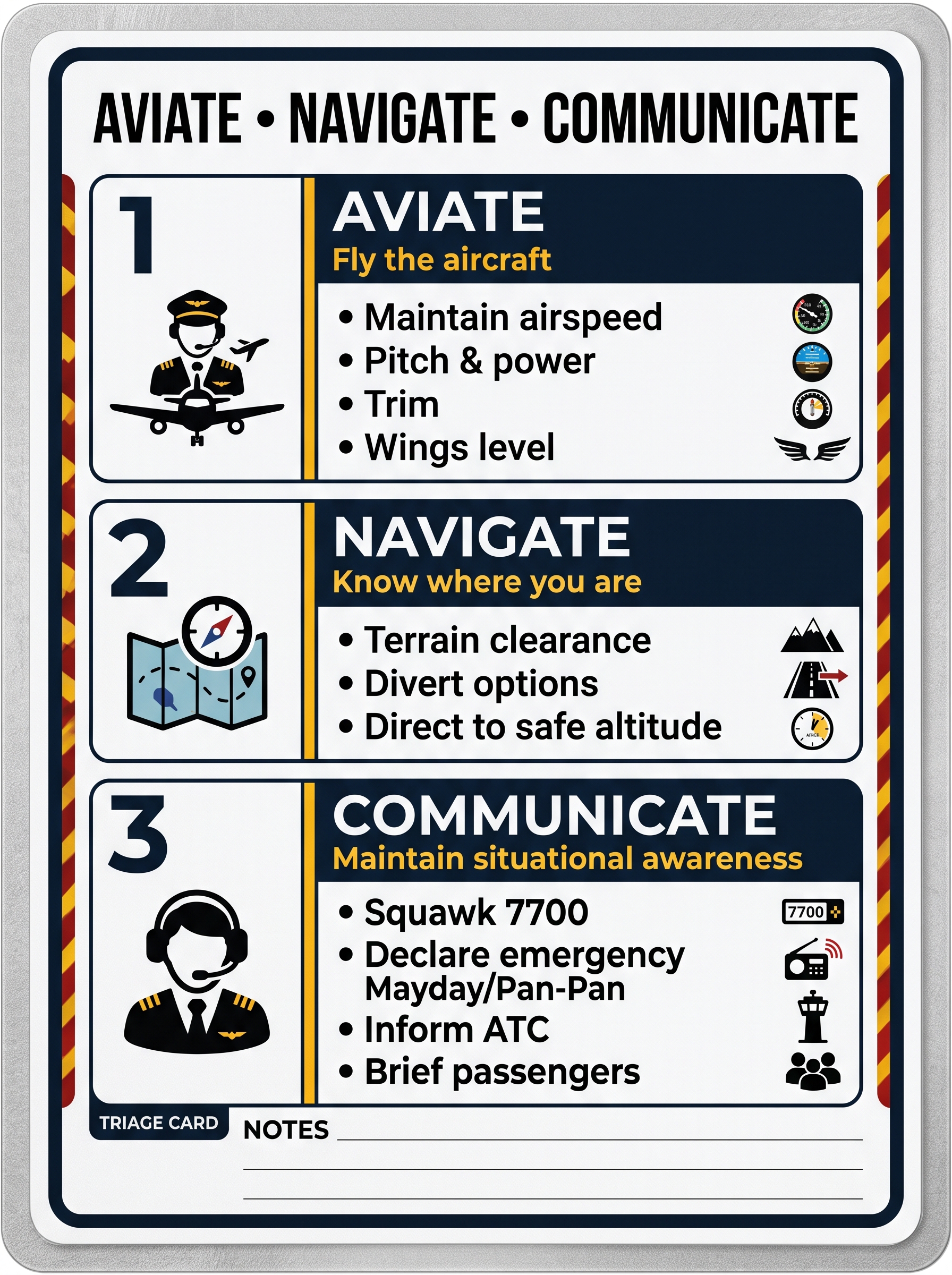 Aviate Navigate Communicate - FL5